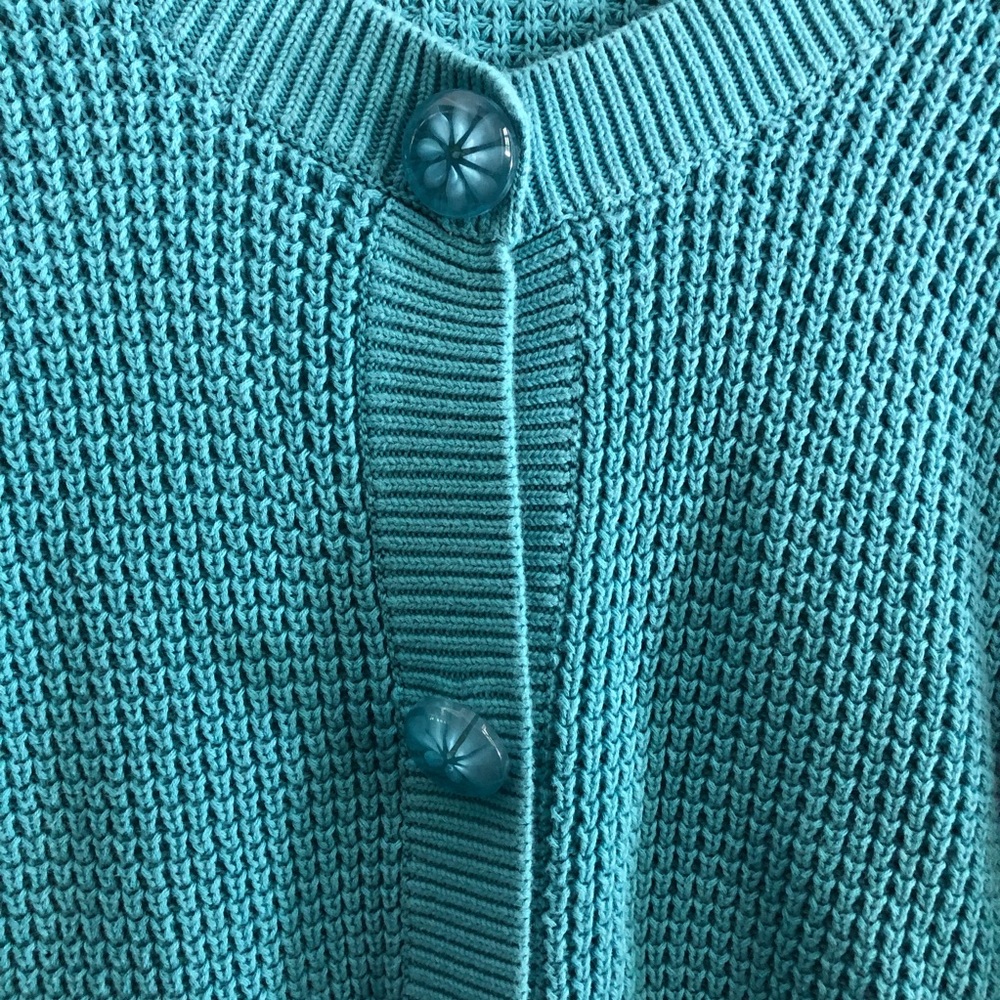 Turquoise sweater - Picture 2 of 5